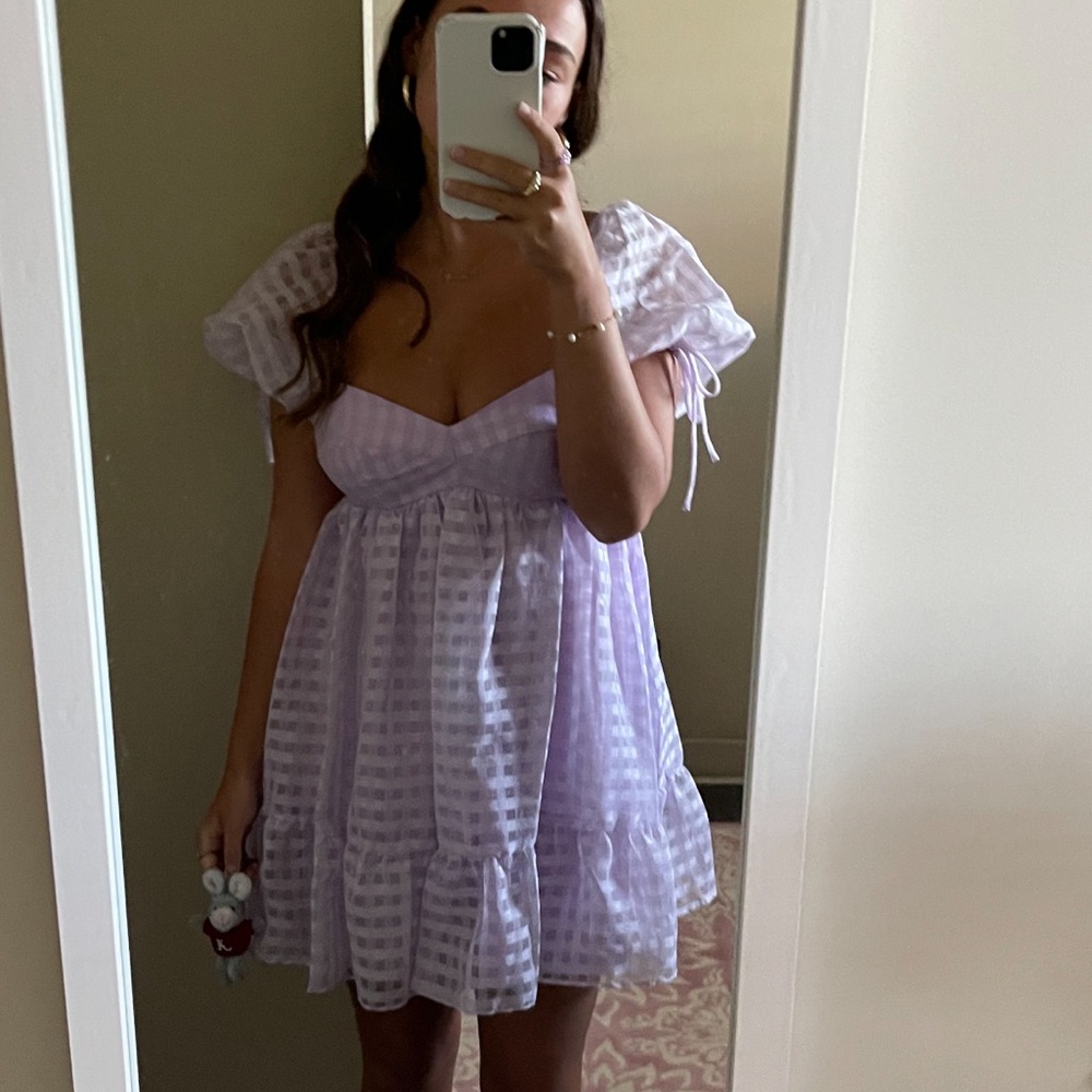 Amanda Uprichard Baby Doll Dress
